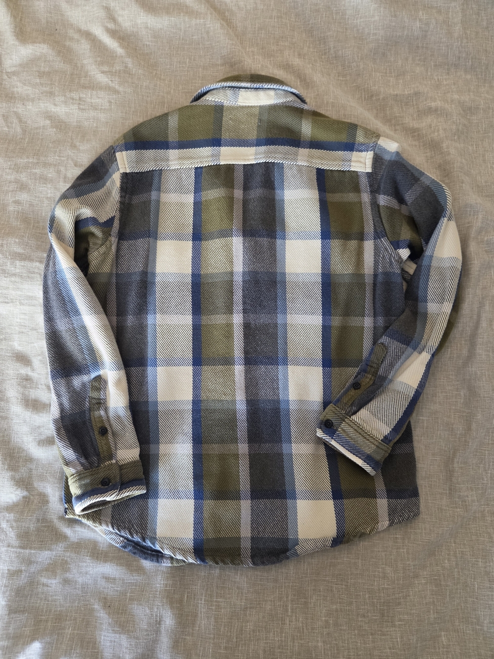Outerknown Blanket Shirt 100% Organic Cotton Size M/L - Picture 4 of 7